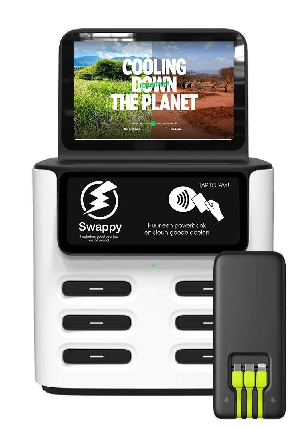 Swappy station in horecazaak